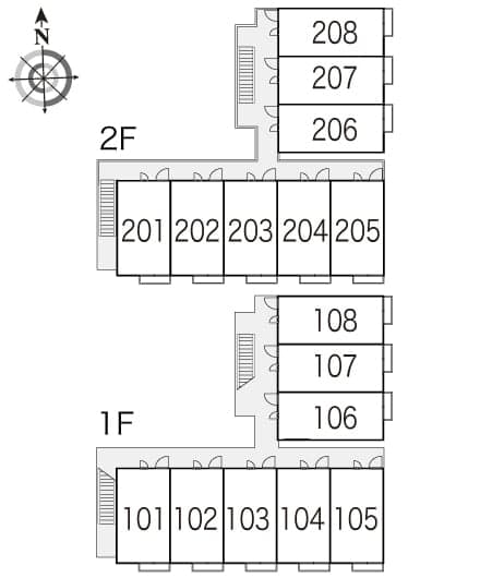 Preview interior of leopalace Kamisawa