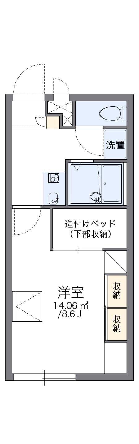 Preview floorplan of leopalace Chatrain