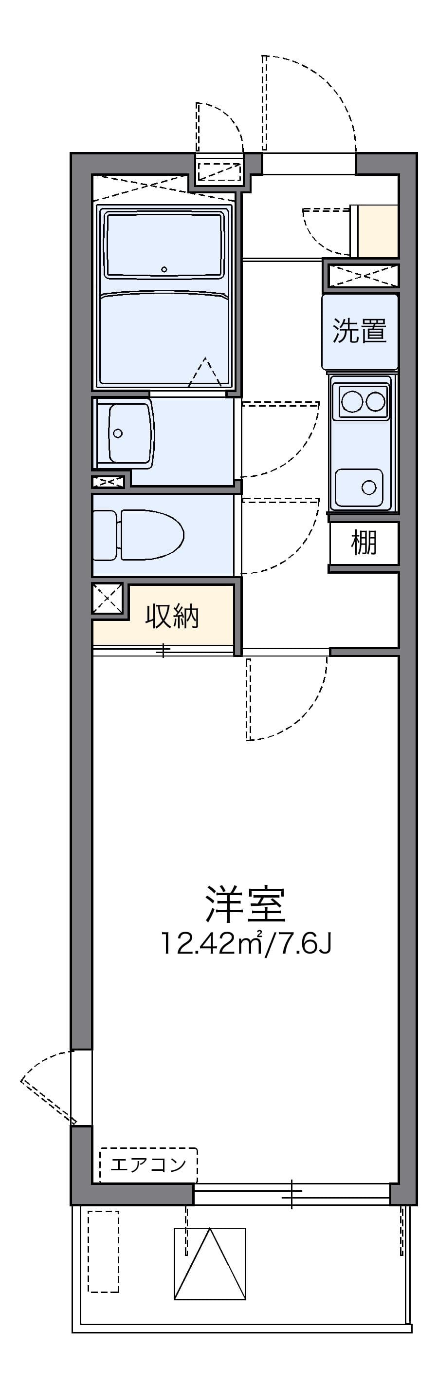 Preview floorplan of LEONEXT Hello Kita Urawa