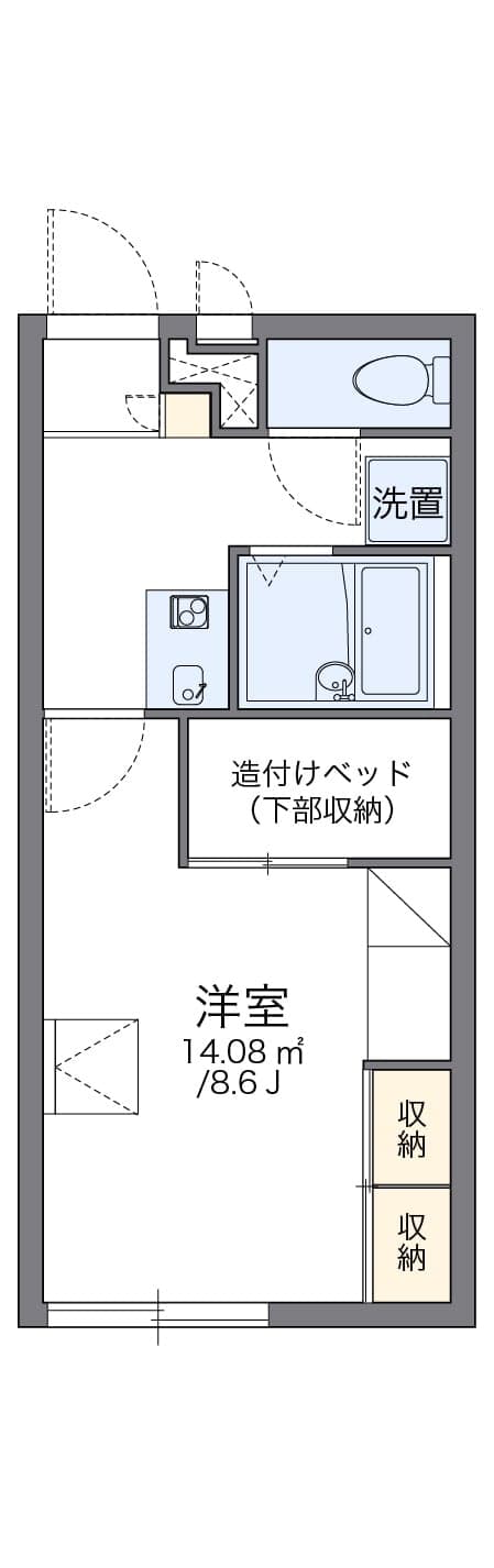 Preview floorplan of leopalace Aquamarine