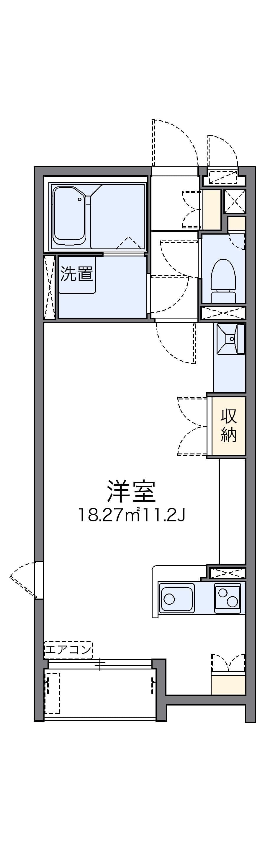 Preview floorplan of LEONEXT KSPIRIT Yamamomo