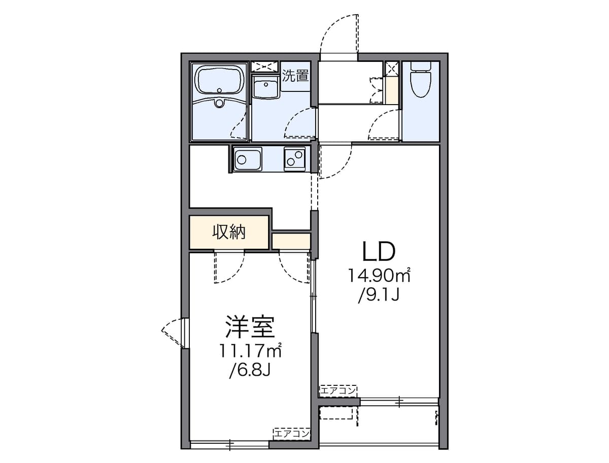 Preview floorplan of LEONEXT Est II