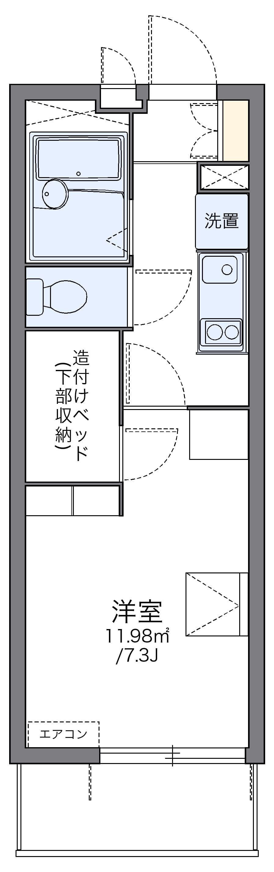 Preview floorplan of leopalace Comfort Mack