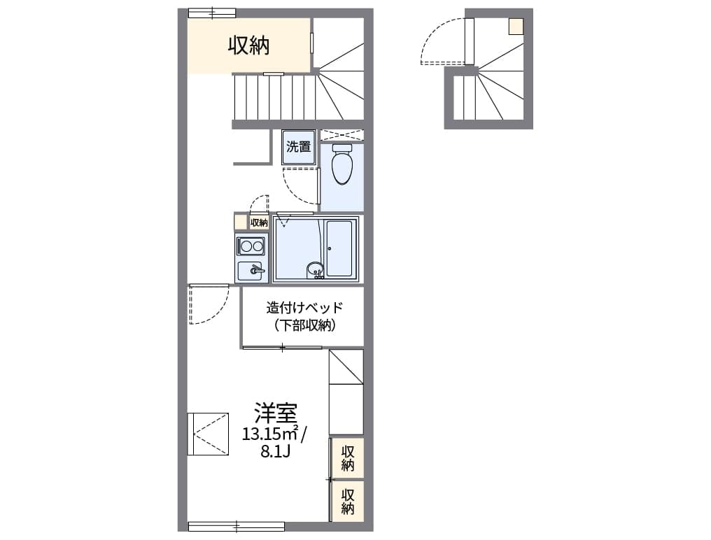 Preview floorplan of leopalace Villa Poire