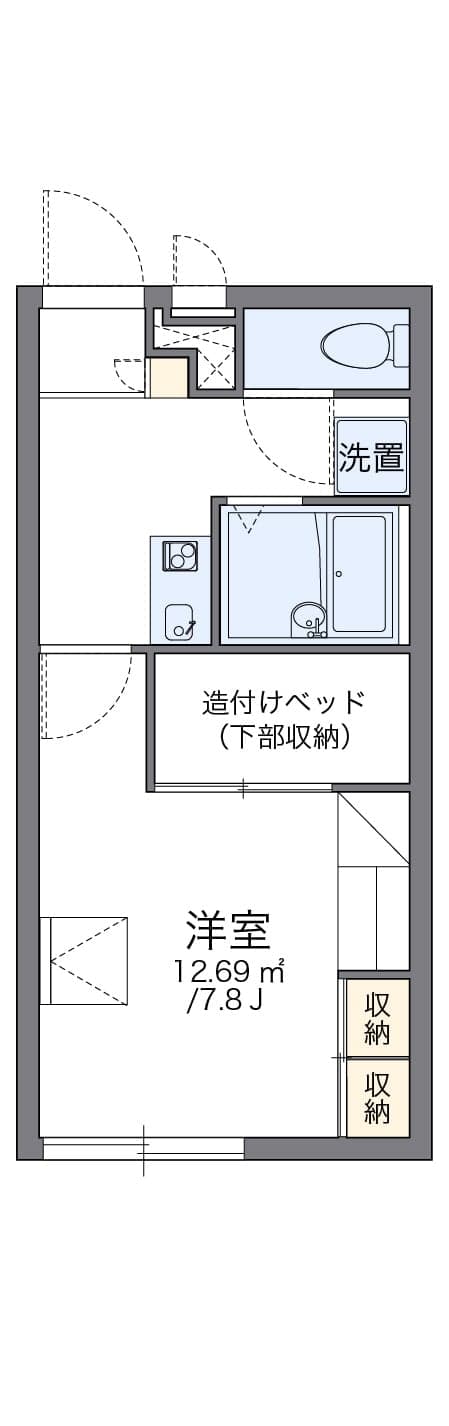 Preview floorplan of leopalace Gkasho