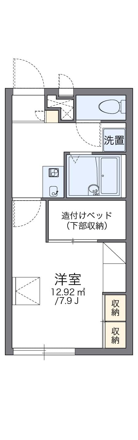 Preview floorplan of leopalace Aoi II