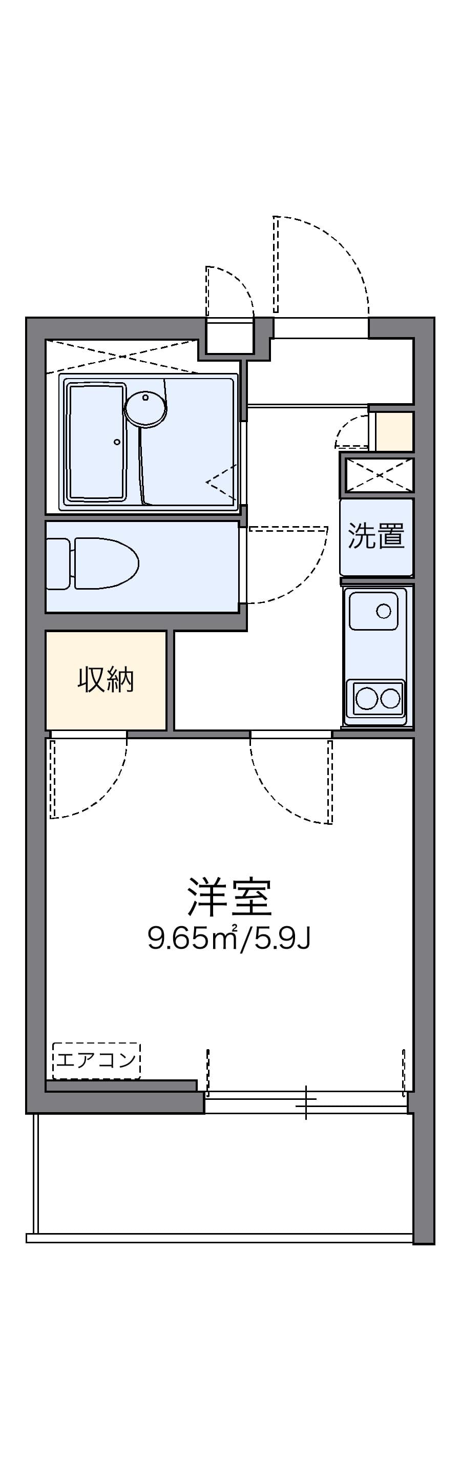 Preview floorplan of LEONEXT Yokohama Campanella