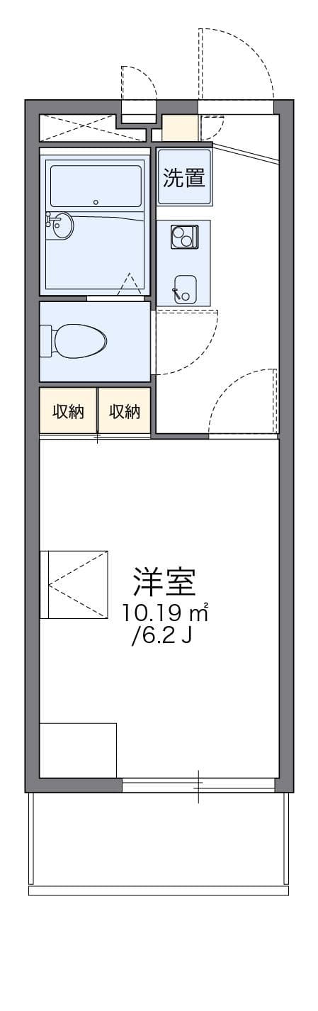 Preview floorplan of leopalace Sakae