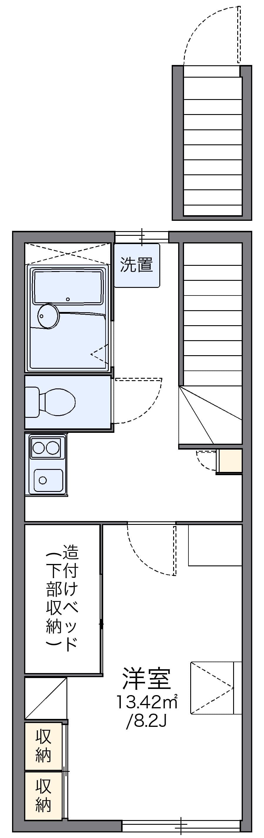 Preview floorplan of leopalace yanagi III