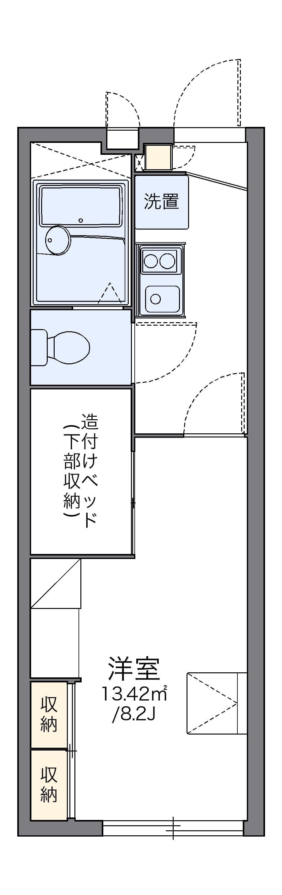 Preview floorplan of leopalace South Hills M&M