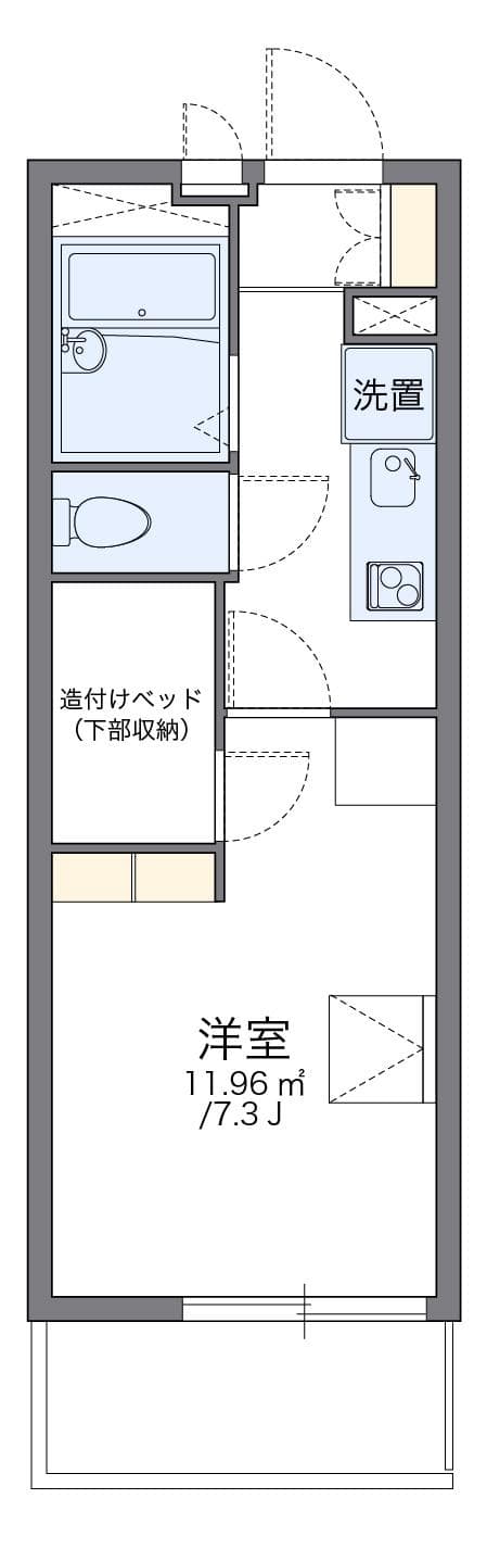 Preview floorplan of leopalace Gold Five