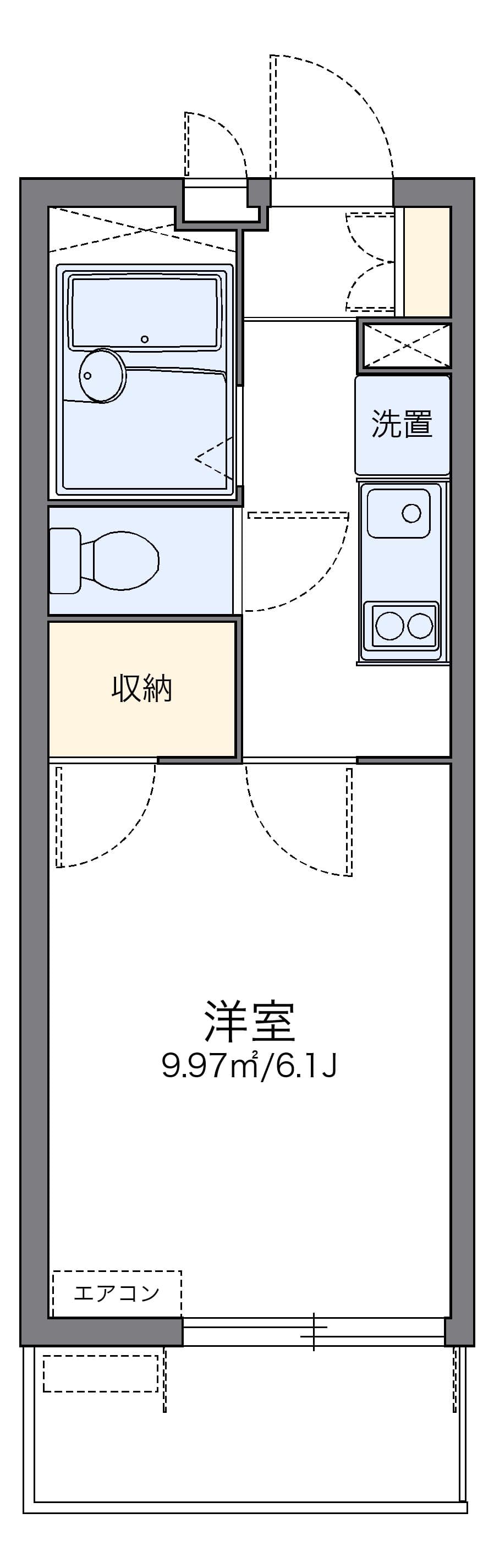 Preview floorplan of leopalace Falke
