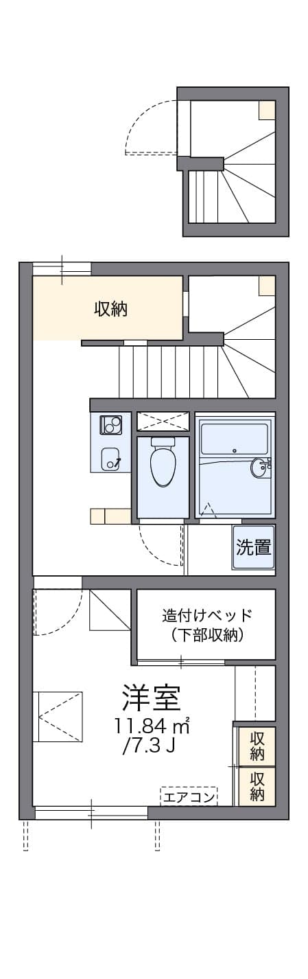 Preview floorplan of leopalace Yume