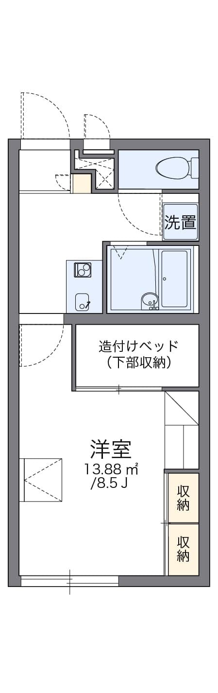 Preview floorplan of leopalace Amanohashidate