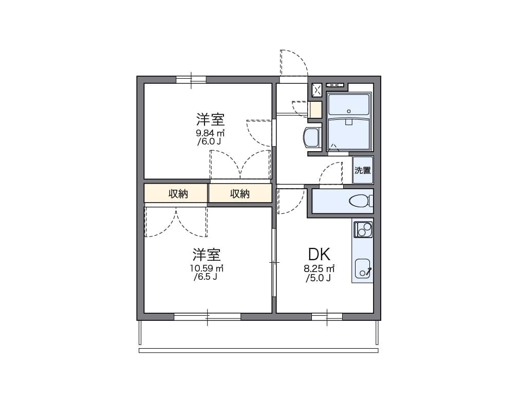 Preview floorplan of leopalace Pine Hill