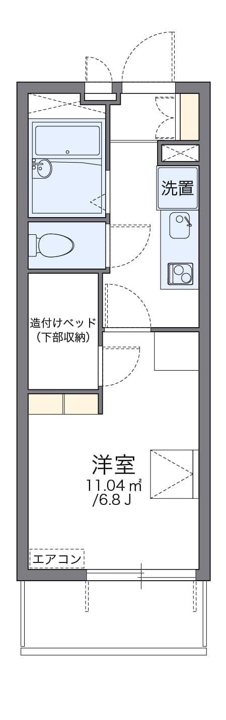 Preview floorplan of leopalace Marvelous Aya