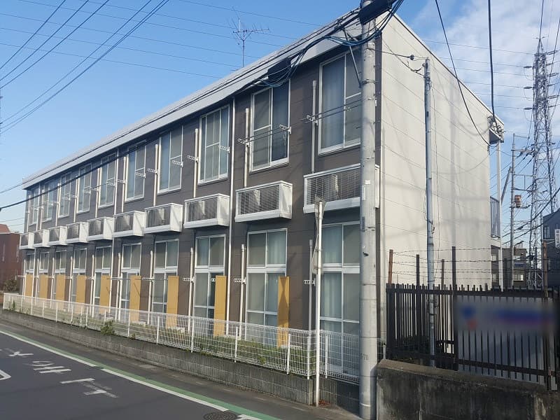 Main exterior of leopalace Satsuki Nibankan
