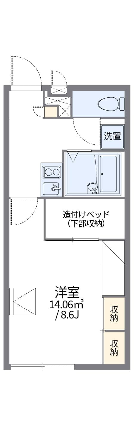 Preview floorplan of leopalace Soga
