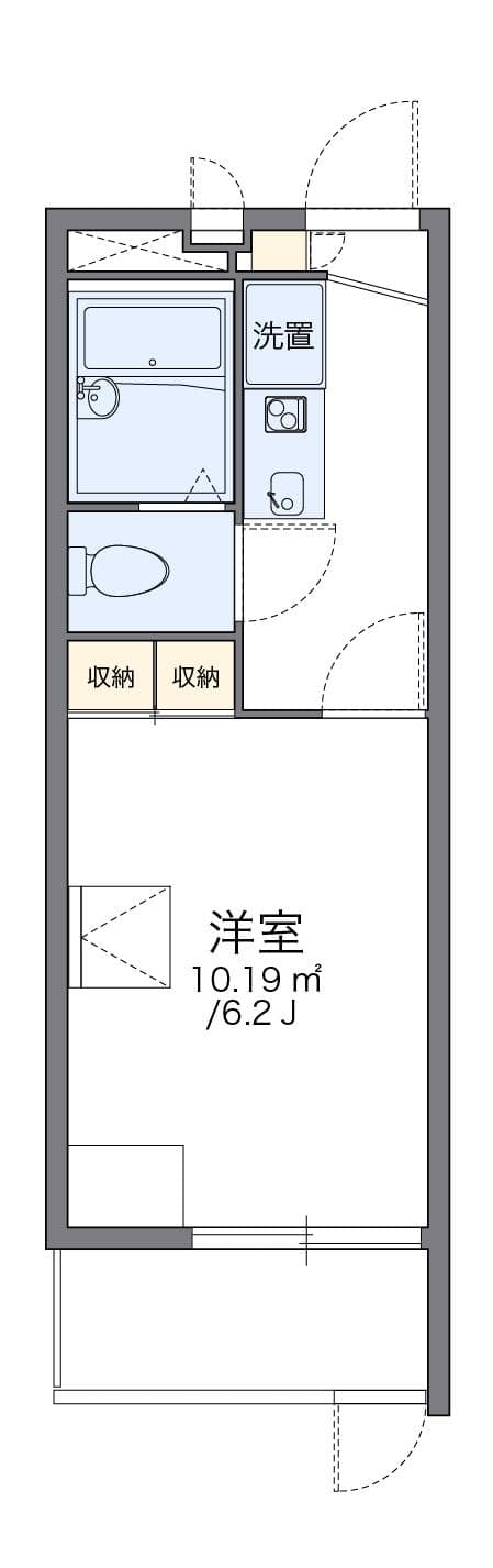 Preview floorplan of leopalace Uesumiyoshi