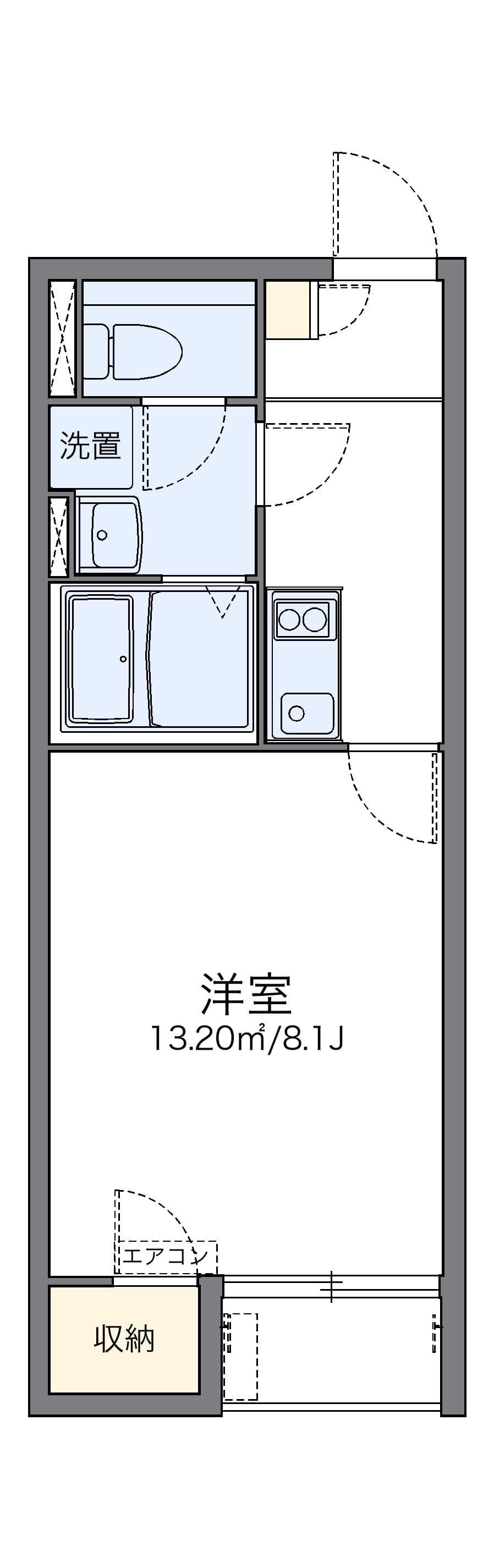 Preview floorplan of LEONEXT SAKAE Nishi Awaji