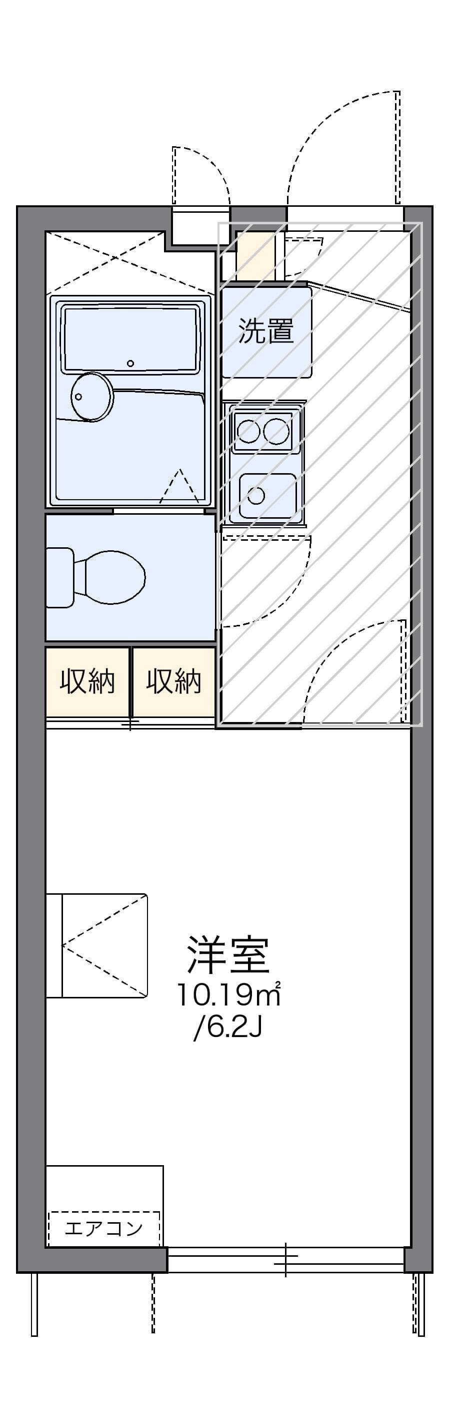 Preview floorplan of leopalace Jun I