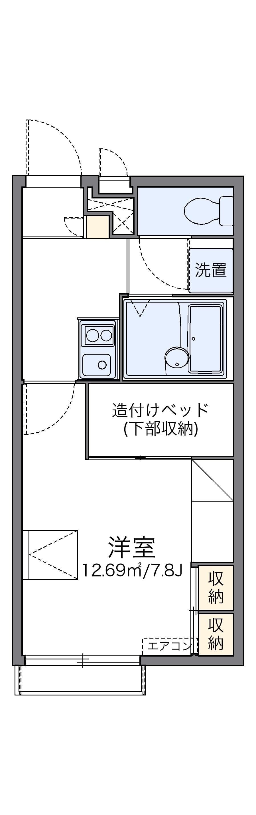 Preview floorplan of leopalace Comfort Koumyoike