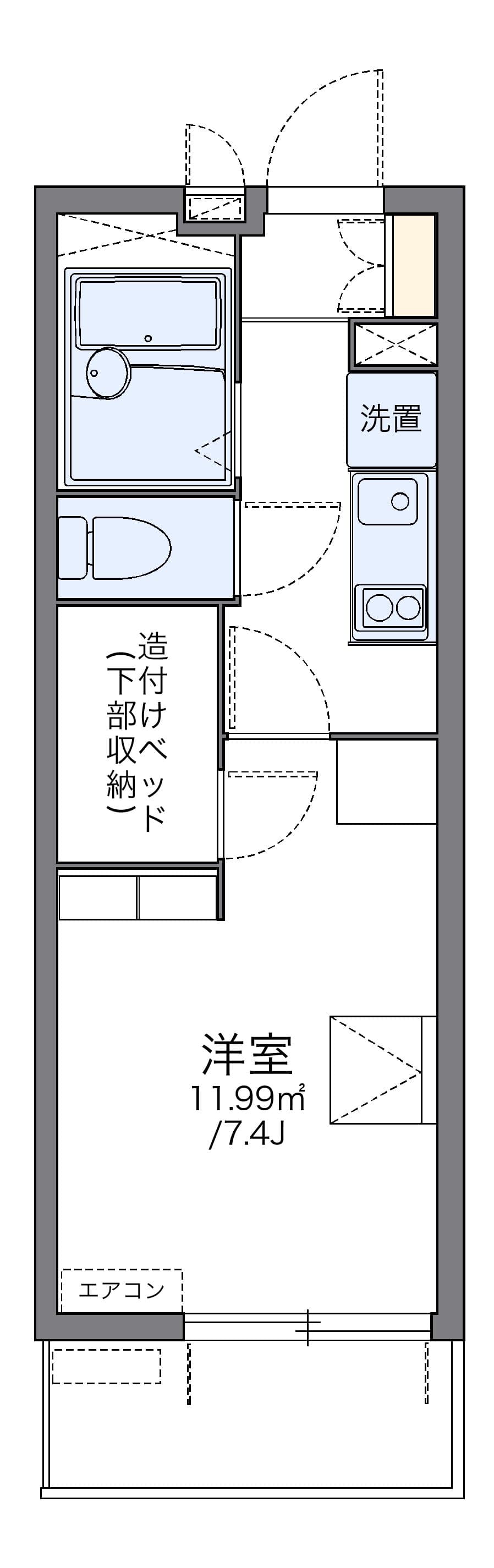 Preview floorplan of leopalace Sho