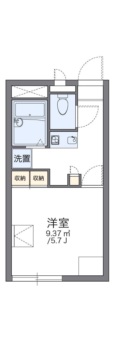 Preview floorplan of leopalace Kobe Yamate Nibankan