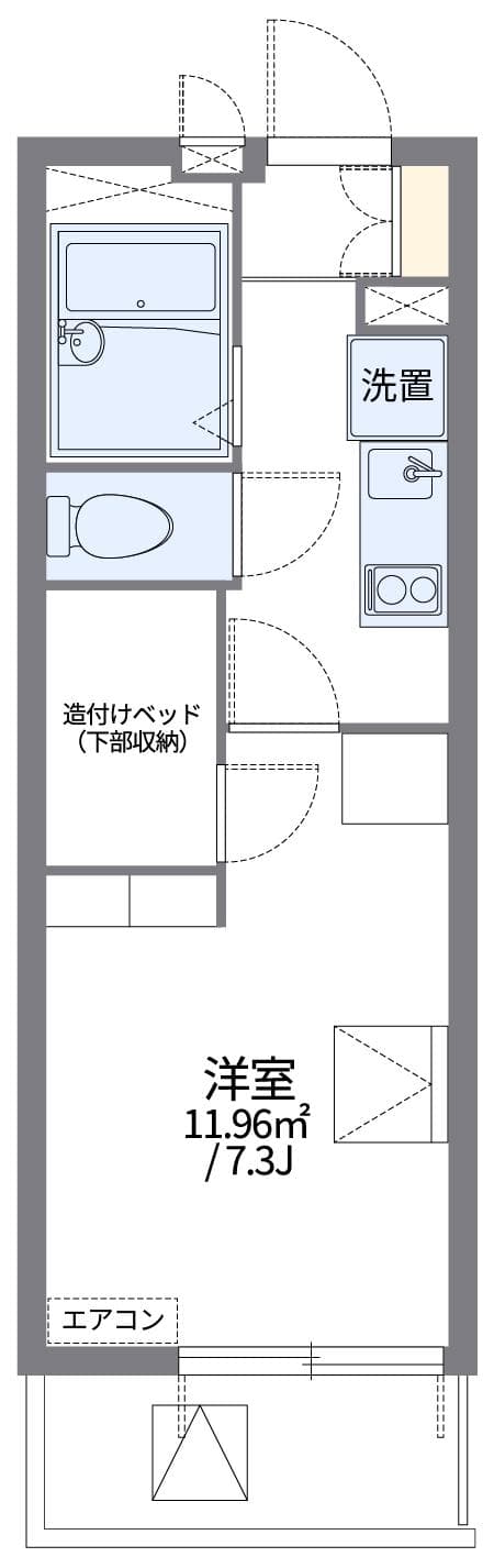 Preview floorplan of leopalace Sachi