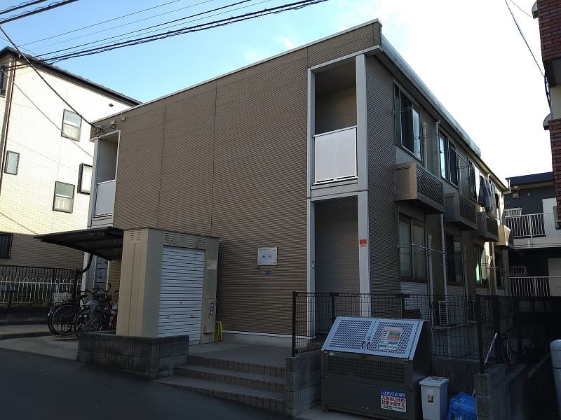 Main exterior of leopalace Nogawa