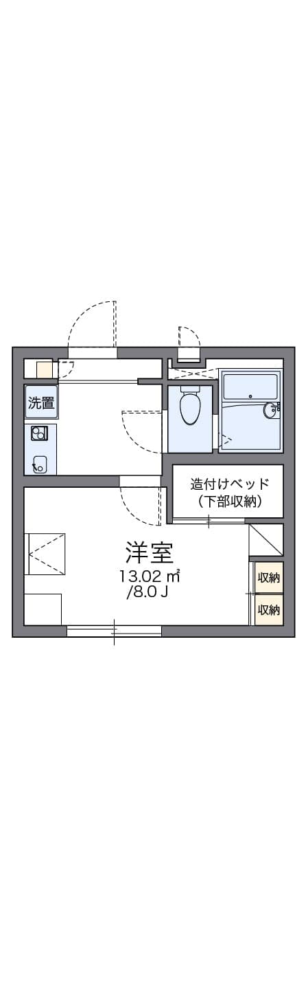 Preview floorplan of leopalace Route 4 Seiji