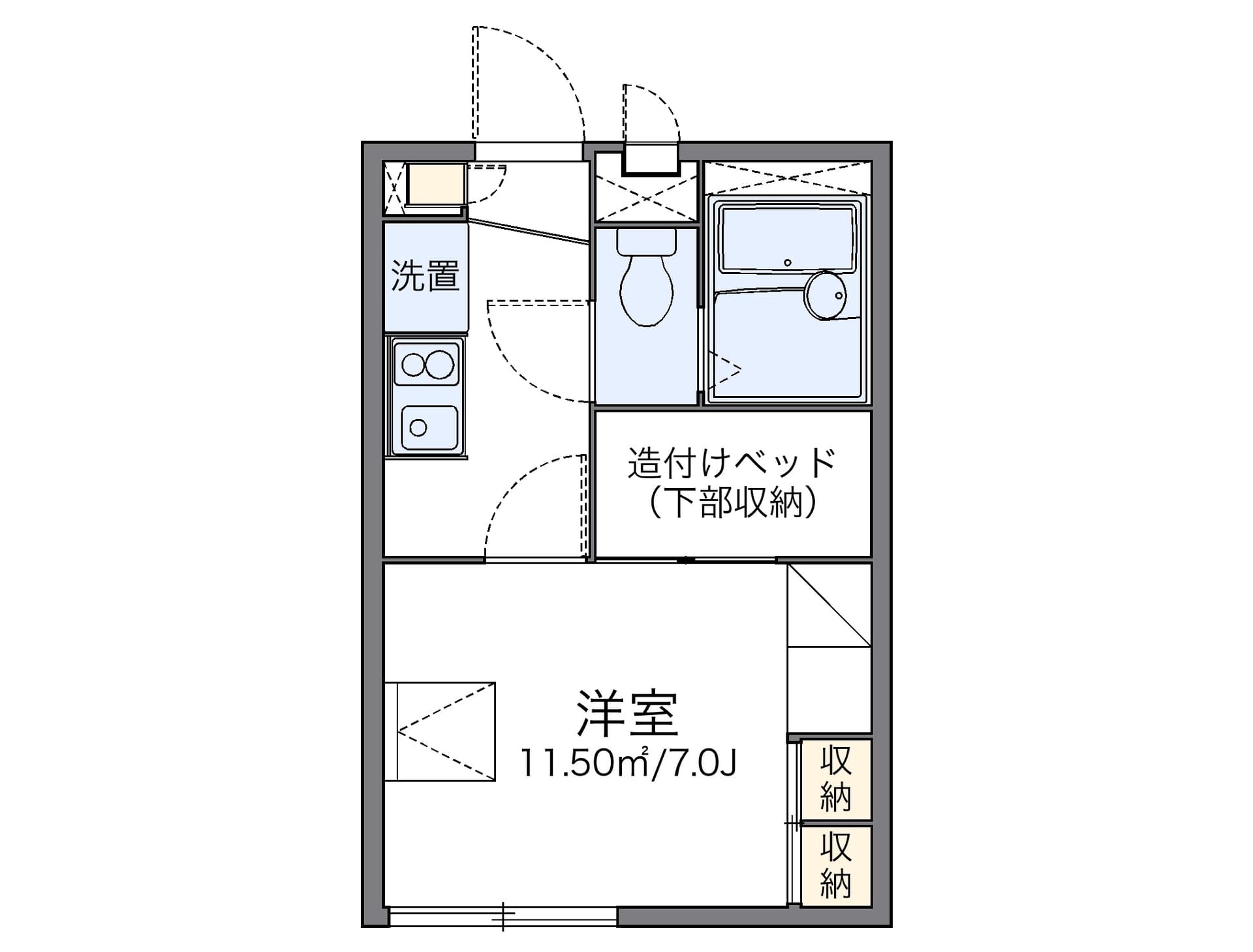 Preview floorplan of leopalace Happiness Court