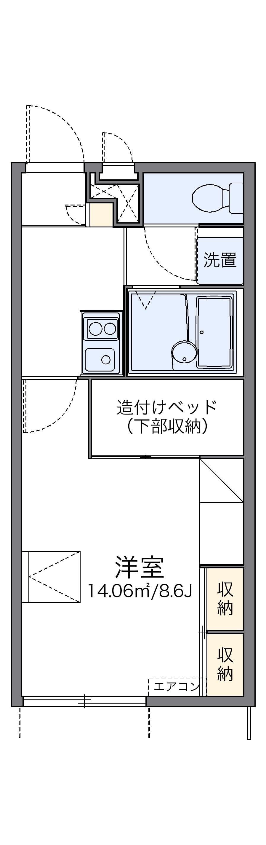 Preview floorplan of leopalace Rigel