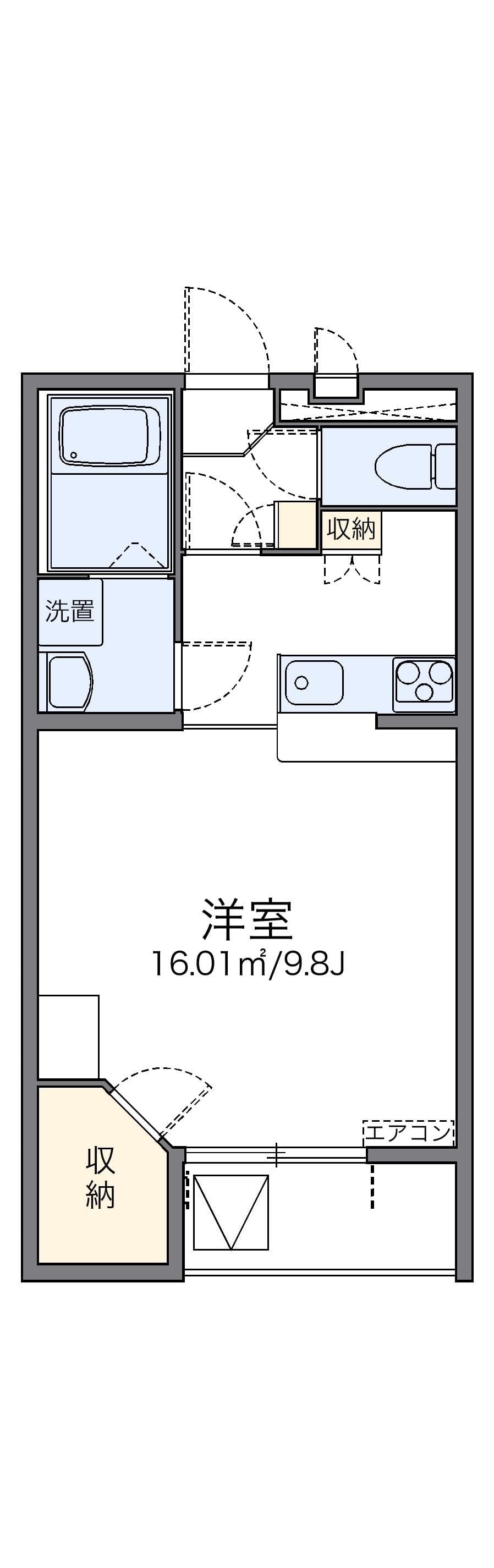 Preview floorplan of leopalace Abiko