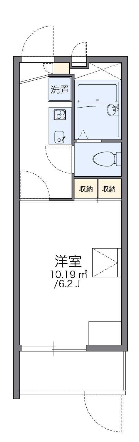 Preview floorplan of leopalace Aventa Shinbu