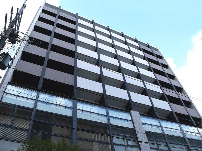 Main exterior of leopalace Mitsuida
