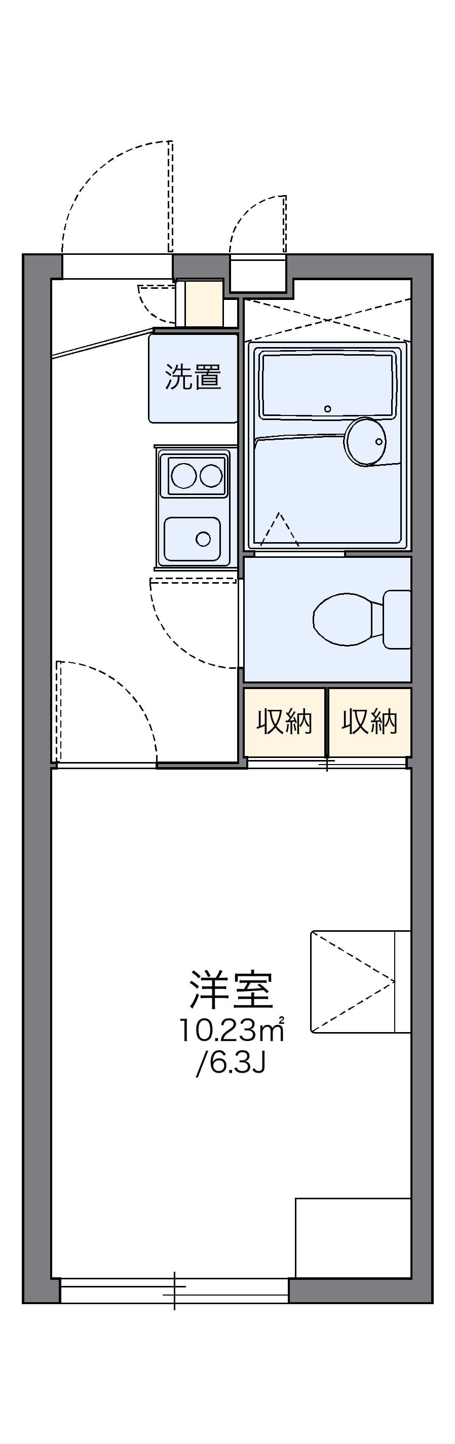 Preview floorplan of leopalace MY DREAM