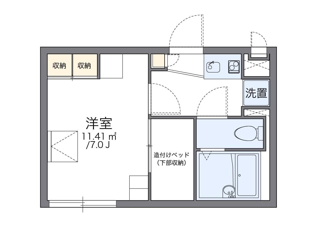 Preview floorplan of leopalace Comfort K&K