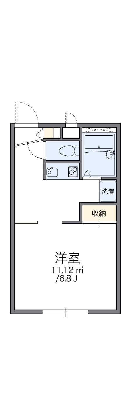 Preview floorplan of leopalace Tomiaki