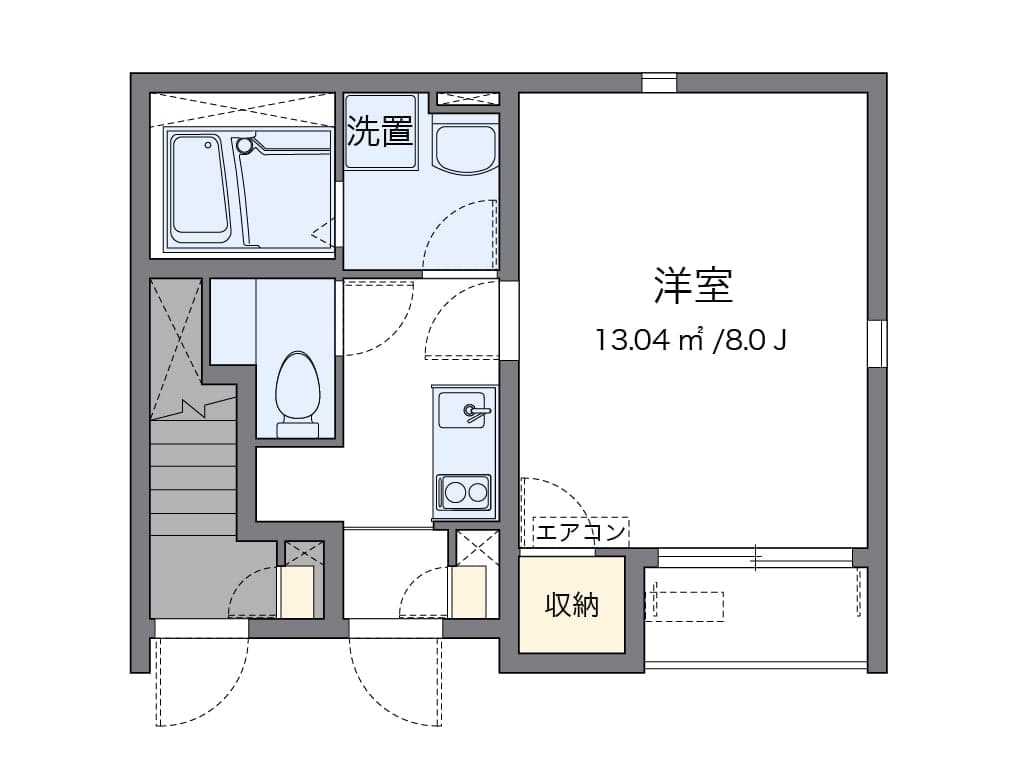 Preview floorplan of CLEINO HIGASHINO