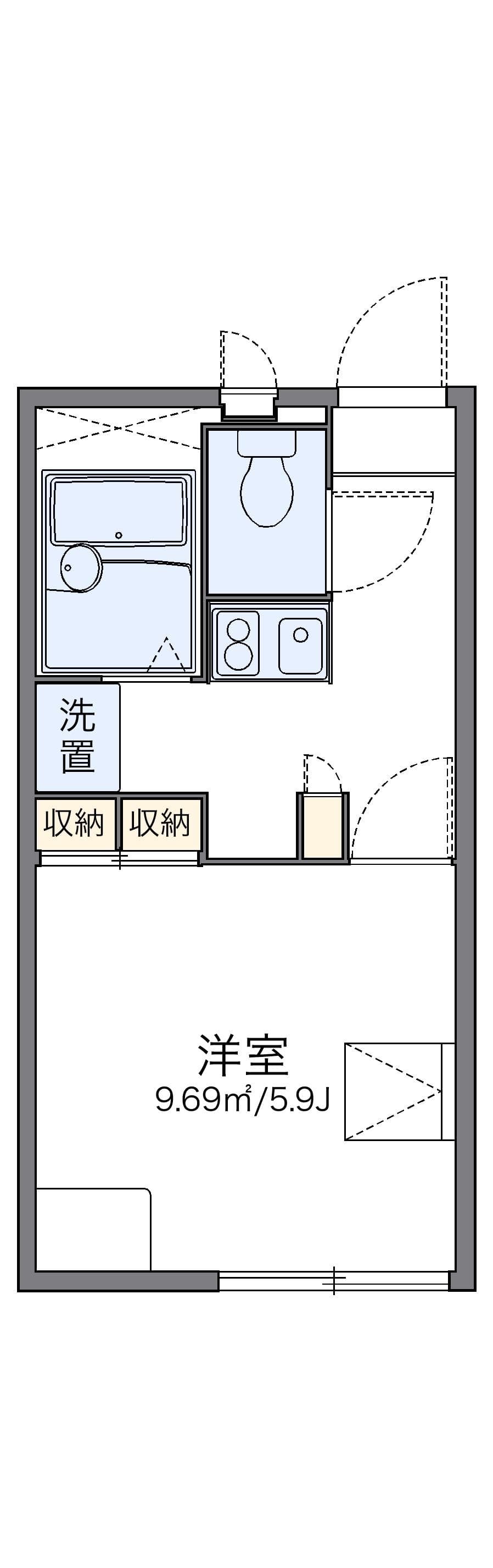Preview floorplan of leopalace Heights・Riverton