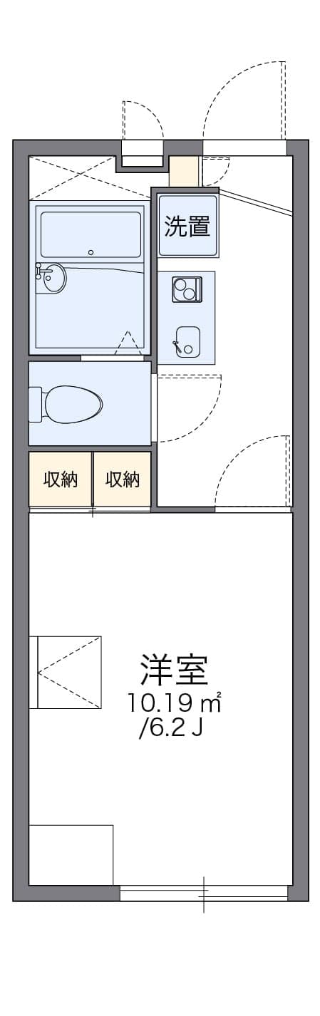 Preview floorplan of leopalace Terayamacho