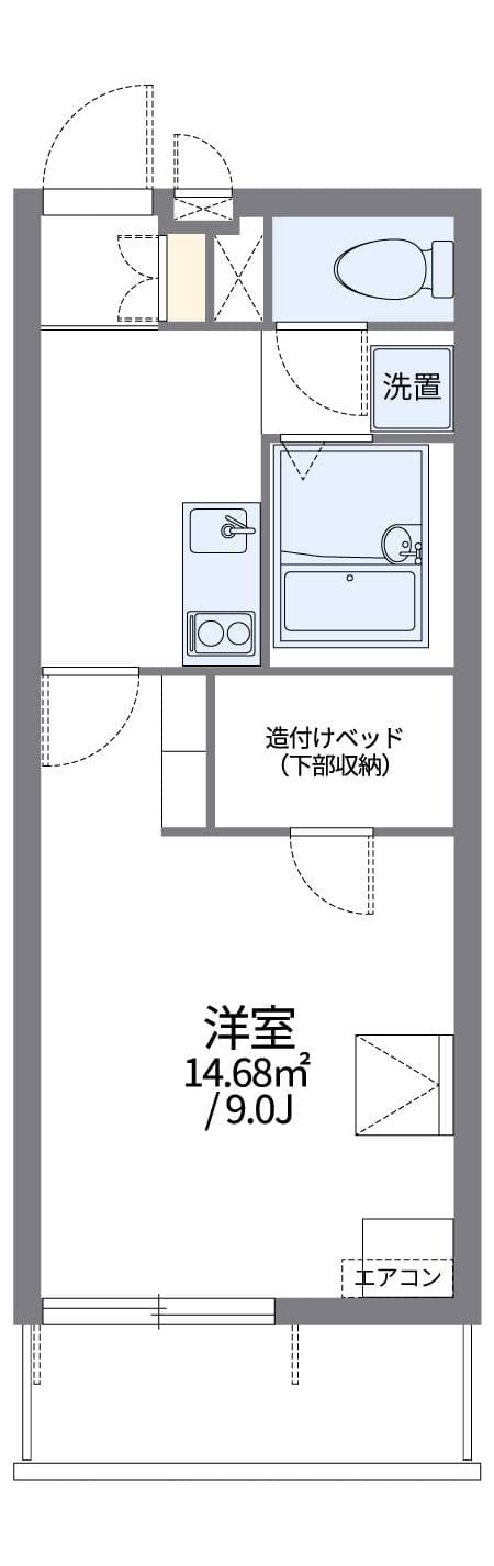 Preview floorplan of leopalace Shin VII