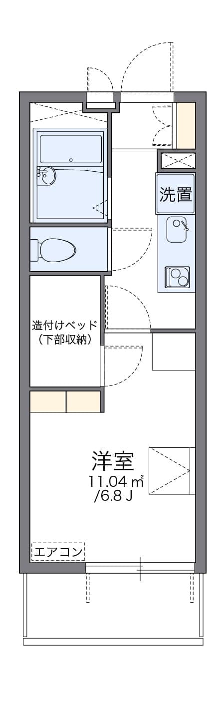 Preview floorplan of leopalace Green Site A