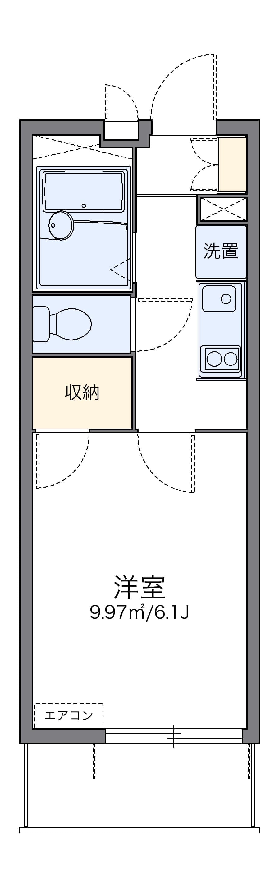 Preview floorplan of leopalace Takakura
