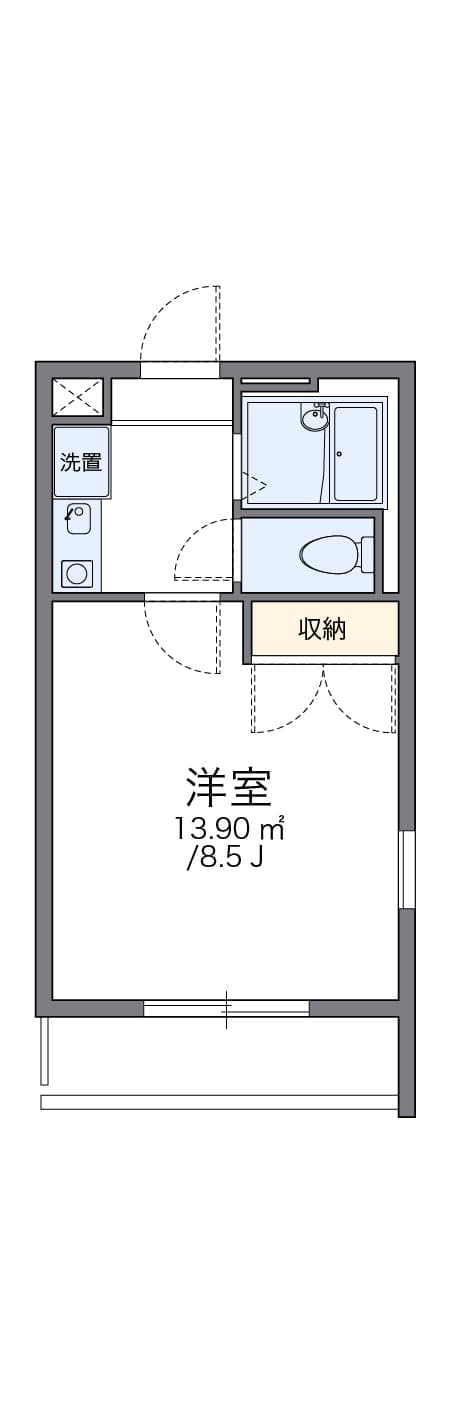 Preview floorplan of leopalace Higashikusatsu
