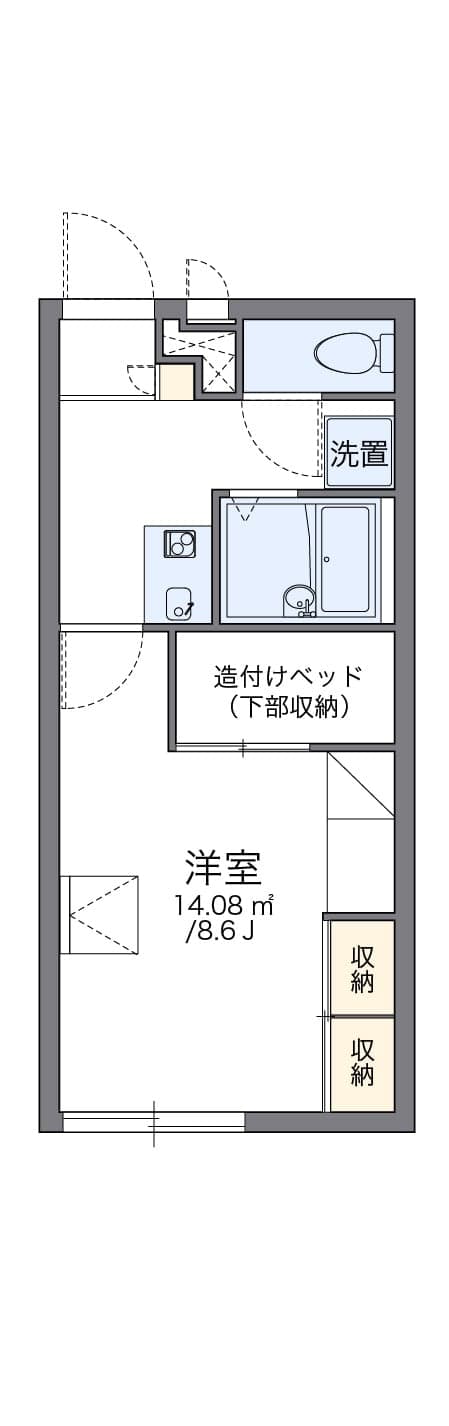 Preview floorplan of leopalace Lumiere Fuyogaoka