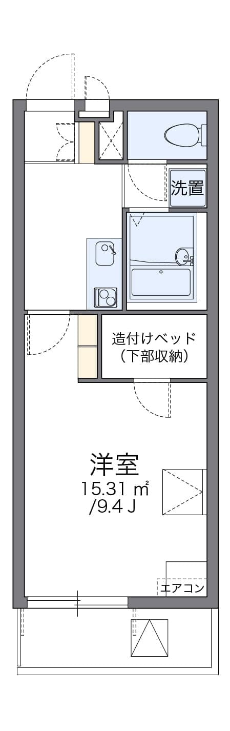 Preview floorplan of leopalace Sky Town II