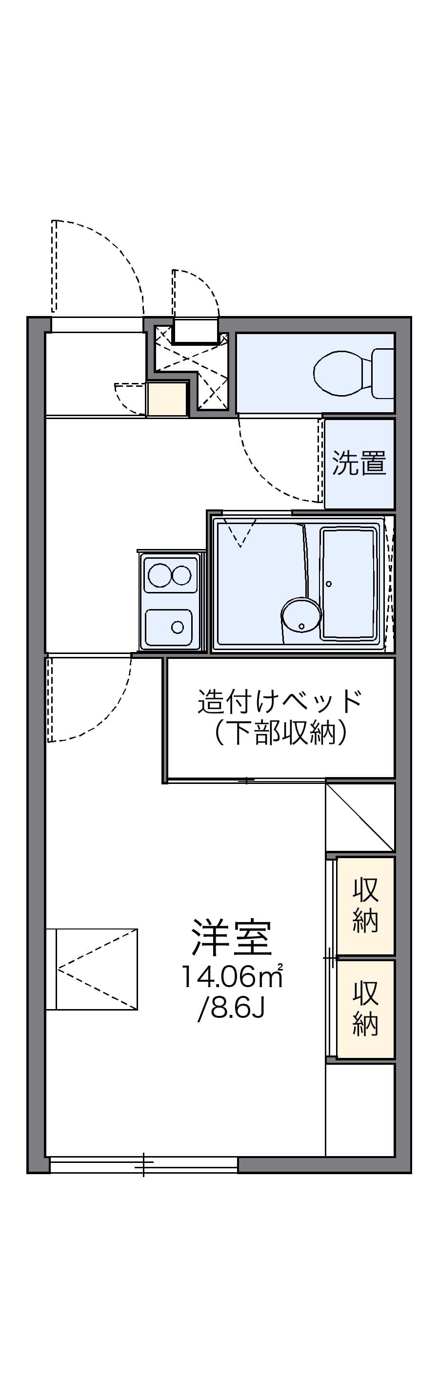 Preview floorplan of leopalace AKURA III