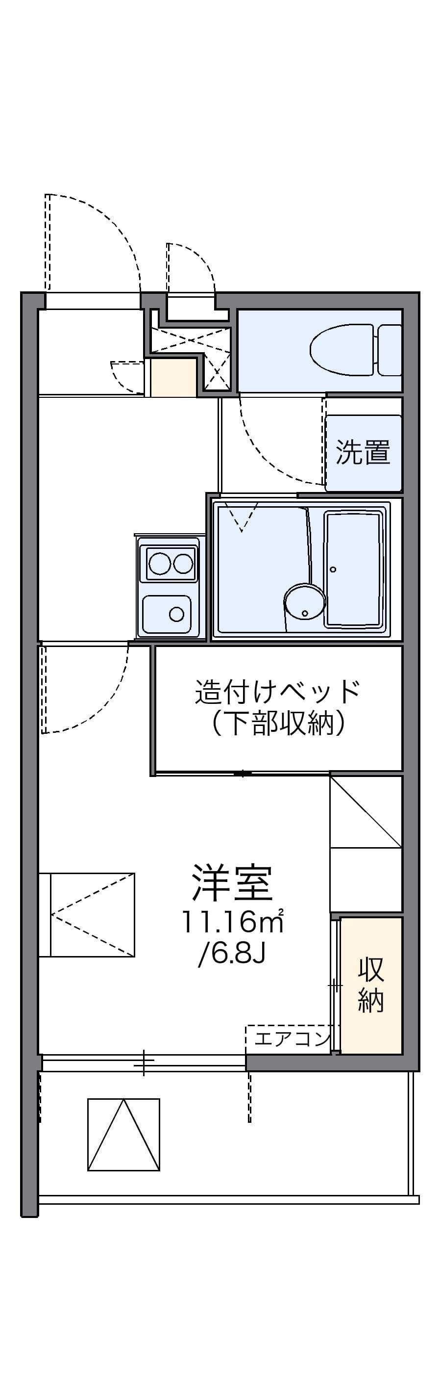 Preview floorplan of leopalace Teraji